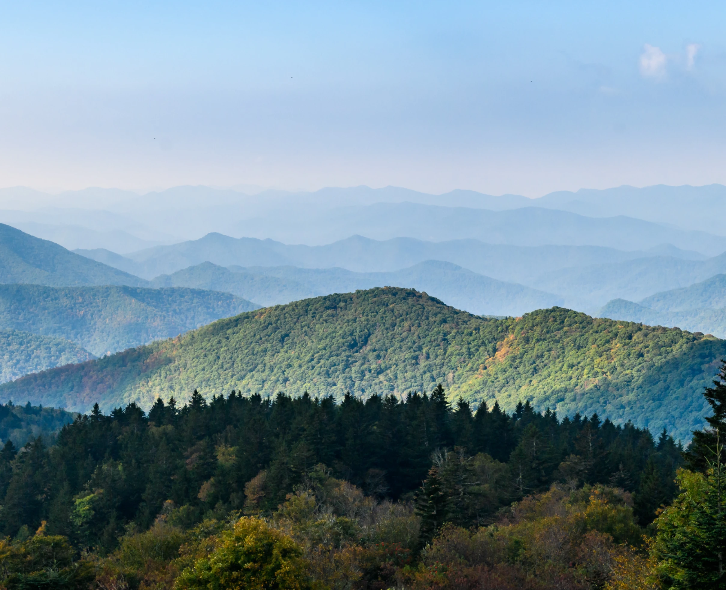 Mountain peaks